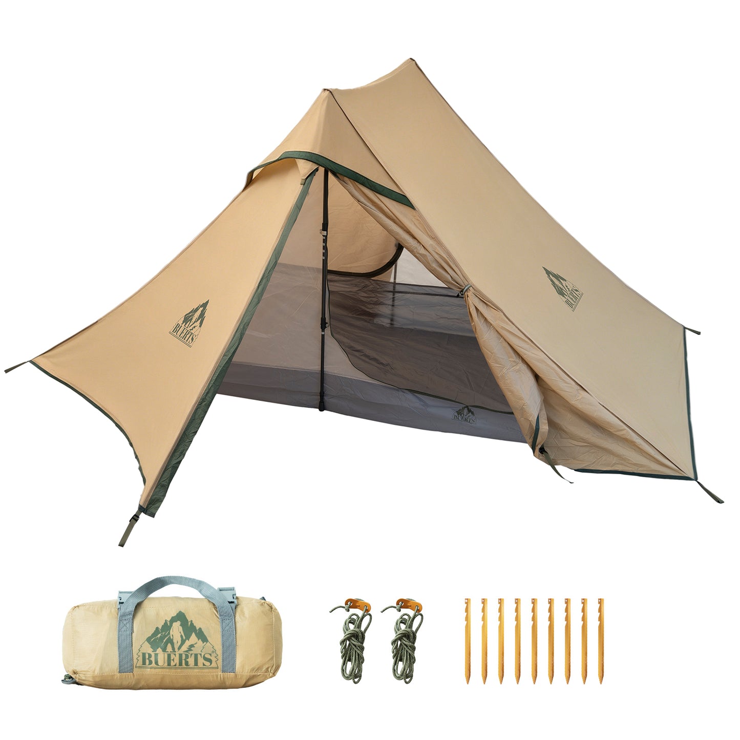 BUERTS Ultralight Trekking Pole Tent for Backpacking