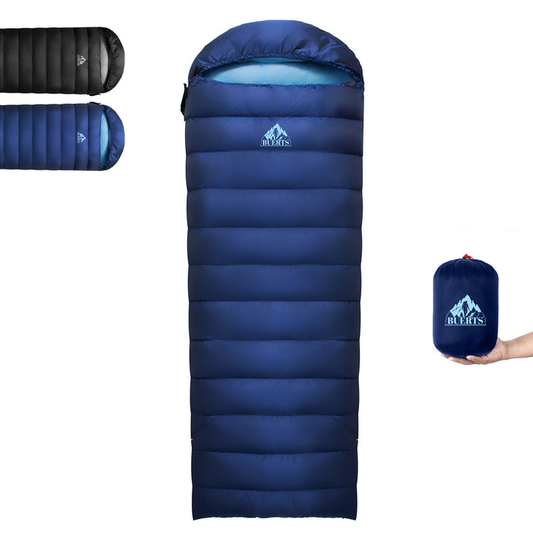 BUERTS Down Sleeping Bag,Ultralight and Warm,Sleeping bag for adults suitable 3 seasons use,lightweight is highly portable and ideal for hiking,backpacking and camping.(B400)