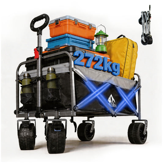 BUERTS Heavy Duty Folding Wagon Cart for Outdoor Gear