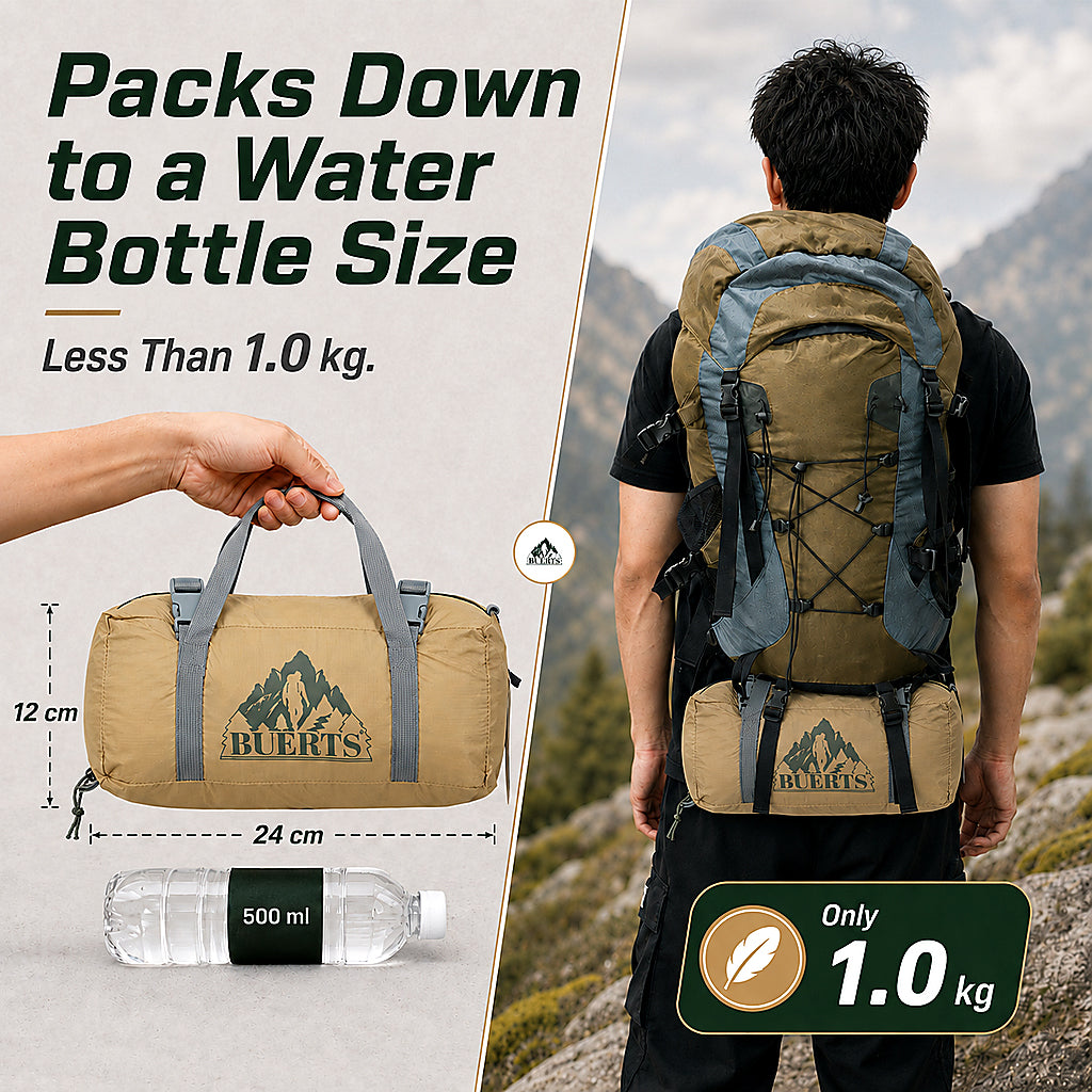 BUERTS Ultralight Trekking Pole Tent for Backpacking